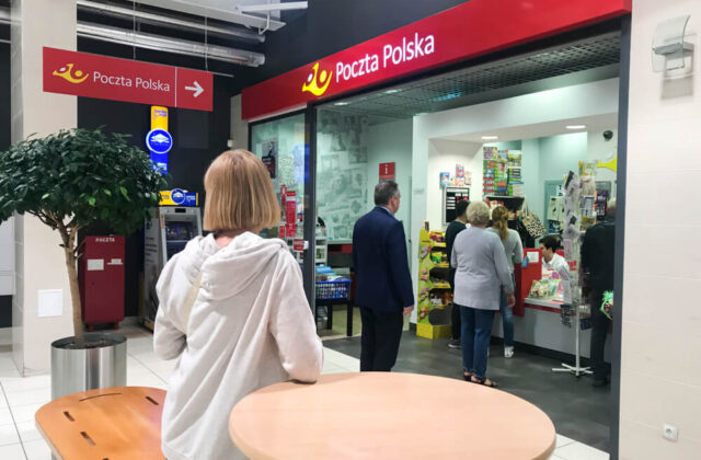 infokiosk w urzedzie pocztowym